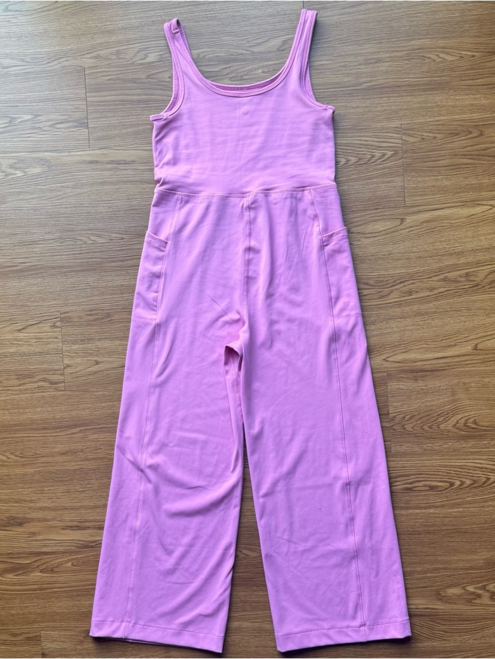90 Degree By Reflex Pink Girls' Interlock She Moves Romper - Picture 2 of 6